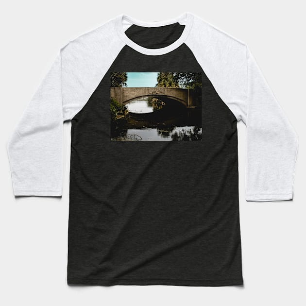 New Orleans City Park Bridge Baseball T-Shirt by Family journey with God